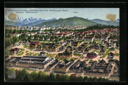 AK Bern, 19. Schweizerische Landesausstellung 1914, Ansicht Gegen Süden Mit Blüemlisalp, Niesen U. Doldenhorn  - Expositions