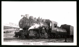 Fotografie Unbekannter Fotograf, Ansicht Fresno / CA, Dampflok Nr. 1167 Der Southern Pacific Lines, Eisenbahn USA  - Places