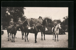 AK Fürst Von Waldeck-Pyrmont Mit Seinen Kindern  - Royal Families