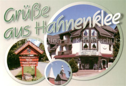 73760100 Hahnenklee-Bockswiese Harz Hotel Walpurgishof Ortstafel Hahnenklee-Bock - Goslar