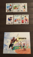 CAMBODIA OLYMPIC GAMES 2000 SET &BLOCK MNH - Cambodia