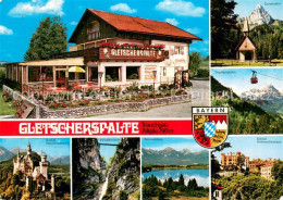 73759839 Trauchgau Cafe Weinhaus Gletscherspalte Schloss Neuschwanstein Poellats - Autres & Non Classés