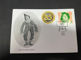 25-5-2024 (6 Z 11) Australia Post - The Wizard Of Oz New Stamp On Cover (FDI Postmark 7-5-24) Scarecrow - Presentation Packs