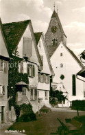 73759773 Hagnau Bodensee Teilansicht Gasse Kirchturm Hagnau Bodensee - Sonstige & Ohne Zuordnung