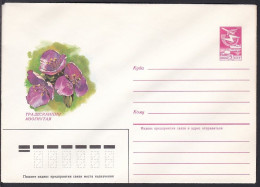 Russia Postal Stationary S1040 Flower, Tradescantia - Other & Unclassified