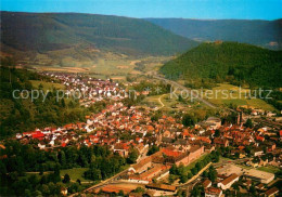 73726844 Amorbach Miltenberg Stadtpanorama Odenwald  - Amorbach