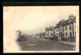 CPA La Motte-Beuvron, Place De La Gare Et Hotel Tatin  - Other & Unclassified