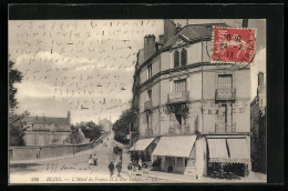 CPA Blois, L`Hotel De France Et La Rue Galois  - Blois