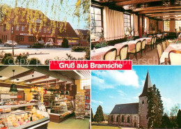 73726807 Bramsche Lingen Gasthof Baeckerei Und Lebensmittel Kirche Bramsche Ling - Lingen