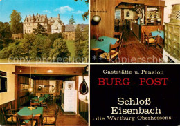 73726789 Eisenbach Lauterbach Gaststaette Pension Burg-Post Restaurant Schloss  - Lauterbach