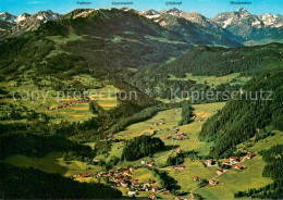 73726579 Tiefenbach Oberstdorf Fliegeraufnahme Gesamtansicht Fellhorn Kanzelwand - Oberstdorf