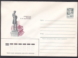 Russia Postal Stationary S1082 Nikolai Fedorovich Kruzenshtern Statue (1854-1940) - Otros & Sin Clasificación
