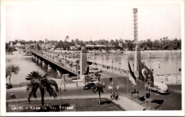 26-5-2024 (6 Z 12) Bw - Older - Egypt - Cairo Ksar Bridge - Puentes