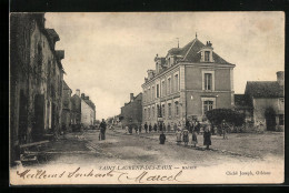 CPA Saint-Laurent-des-Eaux, Mairie  - Other & Unclassified