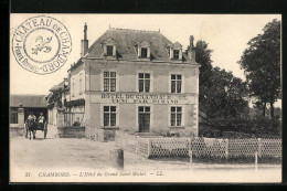 CPA Chambord, L`Hôtel Du Grand Saint-Michel  - Chambord