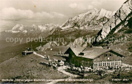 73709083 Grainau Hochalm Gegen Wettersteinwandspitze Und Karwendelgebirge Huber  - Autres & Non Classés