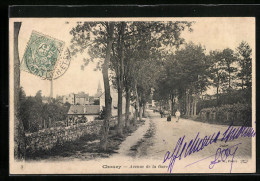 CPA Chouzy, Avenue De La Gare  - Autres & Non Classés