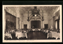 AK Magdeburg, Cafe Haus Hohenzollern, Prunksaal  - Maagdenburg