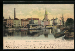 AK Lübeck, Partie An Der Untertrave  - Lübeck