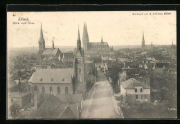AK Lübeck, Panorama Vom Dom  - Luebeck