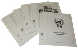 Lindner-T Uno New York 2000-2012 Vordrucke 600-00 Neuware ( - Pre-printed Pages