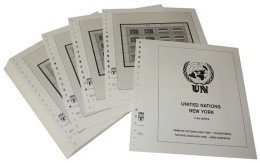 Lindner-T Uno New York Flaggenserie Kleinbogen 2001-20 Vordrucke 600S-01 Neuware ( - Pre-printed Pages