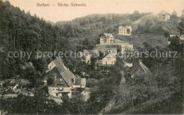 73708919 Rathen Saechsische Schweiz Teilansicht Mit Gasthaus Rathen Rathen Saech - Rathen