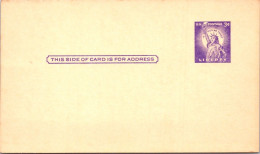 26-5-2024 (6 Z 15) USA  - United States Of America (2 Blank) Pre-Paid Postcards (not Written) 10c X  3c - Otros & Sin Clasificación