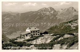 73708858 Berchtesgaden Stoehrhaus Am Untersberg Gegen Hohen Staufen Und Zwiesel  - Berchtesgaden