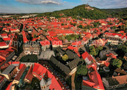 73708662 Wernigerode Harz Stadtpanorama Mit Rathaus Schloss Aus Kalender Einblic - Wernigerode