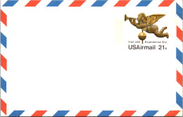 26-5-2024 (6 Z 15) USA  - United States Of America (2 Blank) Pre-Paid Postcards (not Written) 21c + 5c - Otros & Sin Clasificación