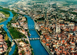 73174128 Regensburg 2000jaehrige Stadt An Der Donau Fliegeraufnahme Regensburg - Regensburg