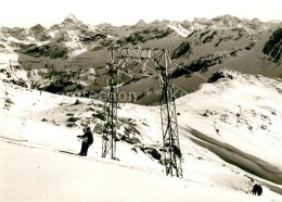 73097072 Nebelhorn Schlepplift Hochvogel Winterlandschaft Anatswald - Oberstdorf