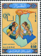 162721 MNH ARGELIA 1976 CARTA NACIONAL - Algerien (1962-...)