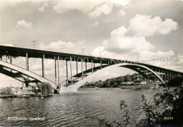 72976985 Stockholm Vaesterbron Bruecke Stockholm - Zweden