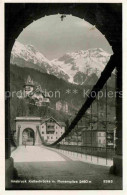 72843081 Innsbruck Kettenbruecke Mit Rumerspitze Karwendelgebirge Innsbruck - Other & Unclassified