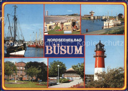 72450998 Buesum Nordseebad Strand Hafen Leuchtturm Buesum - Buesum