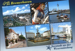 72450546 Bremerhaven Zugbruecke Hafen Denkmal  Bremerhaven - Bremerhaven