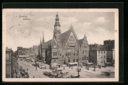 AK Breslau, Rathaus  - Schlesien