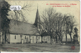 MONTBARD- L EGLISE ET LA STATUE DE BUFFON - Montbard