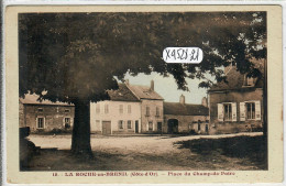 LA ROCHE-EN-BRENIL- PLACE DU CHAMP-DE-FOIRE - Autres & Non Classés