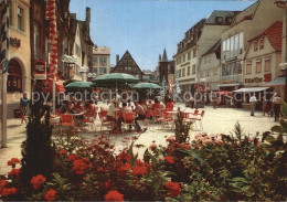 72449394 Bad Kissingen Marktplatz Strassencafe Bad Kissingen - Bad Kissingen