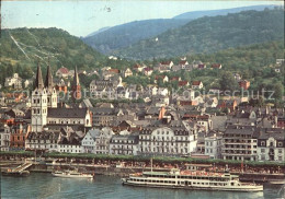 72449370 Boppard Rhein Stadtblick Fahrgastschiffe Boppard - Boppard