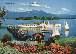 72449355 Chiemsee Fraueninsel Kloster Frauenwoerth Schiffsanlegestelle Chiemsee - Other & Unclassified