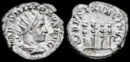 Philip I AR Antoninianus Four Standards - The Military Crisis (235 AD To 284 AD)