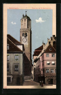 AK Memmingen, Partie Bei Der St. Martinskirche  - Memmingen