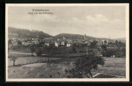 AK Waltershausen, Blick Von Der Brühlwiese  - Waltershausen