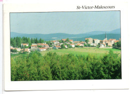 ST-VICTOR-MALESCOURS Vue Générale Du Village - Other & Unclassified