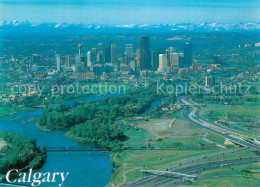 73716258 Calgary The City Skyline With The Rockies On The Horizon Calgary - Zonder Classificatie