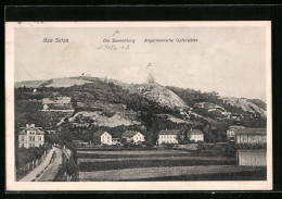 AK Bad Sulza, Ortsansicht Mit Der Sonnenburg Und Altgermanische Opferstätte  - Bad Sulza
